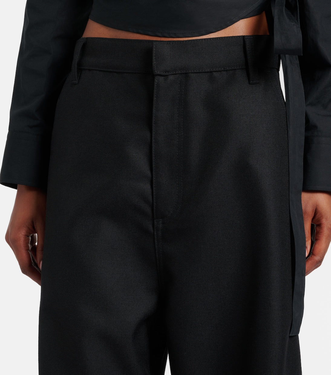 Balenciaga - Wool cargo pants