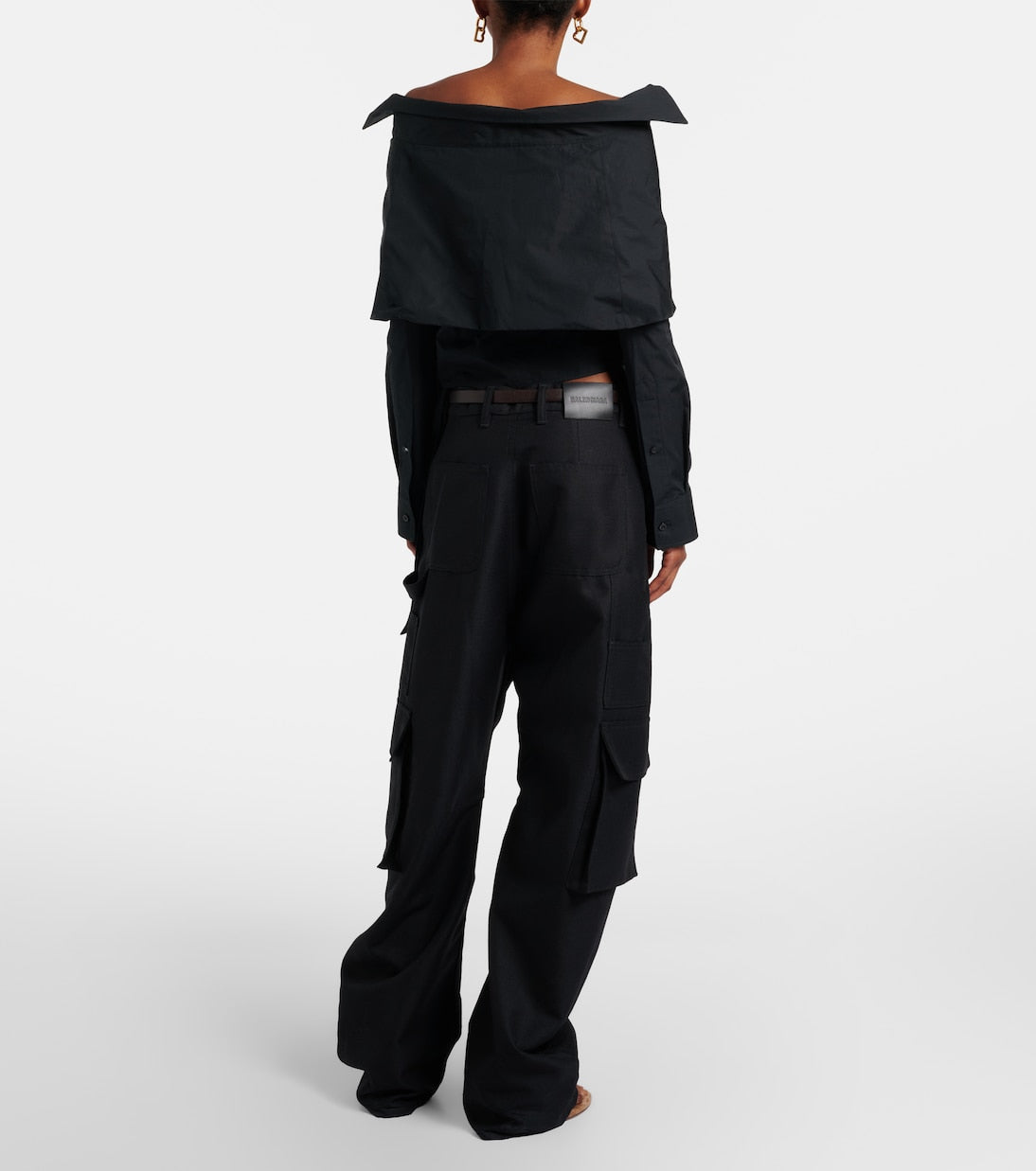 Balenciaga - Wool cargo pants