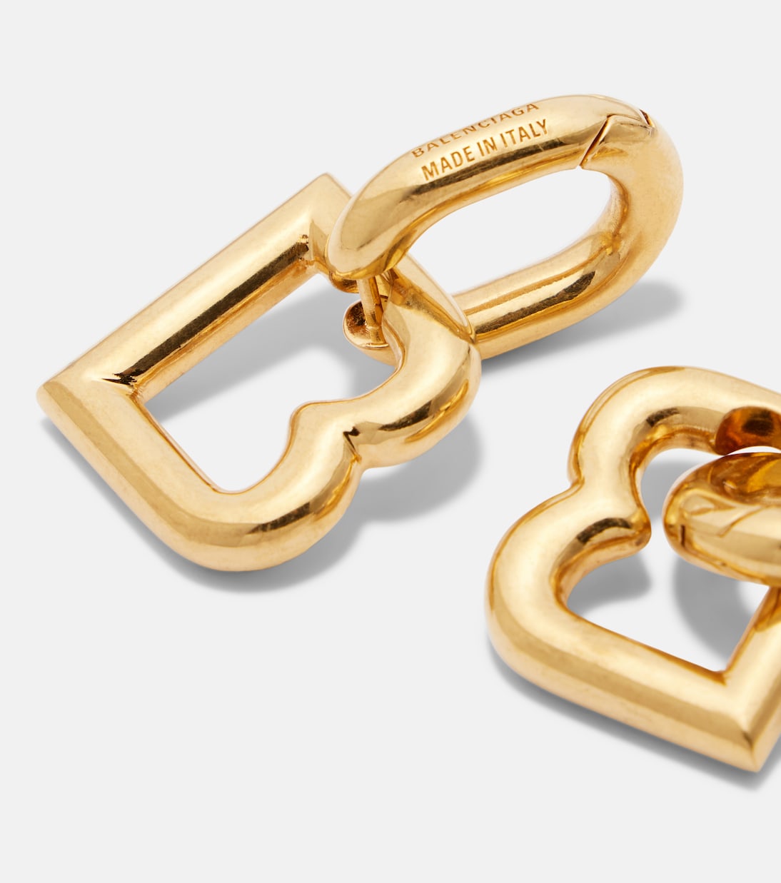 Balenciaga - Eisa B hoop earrings