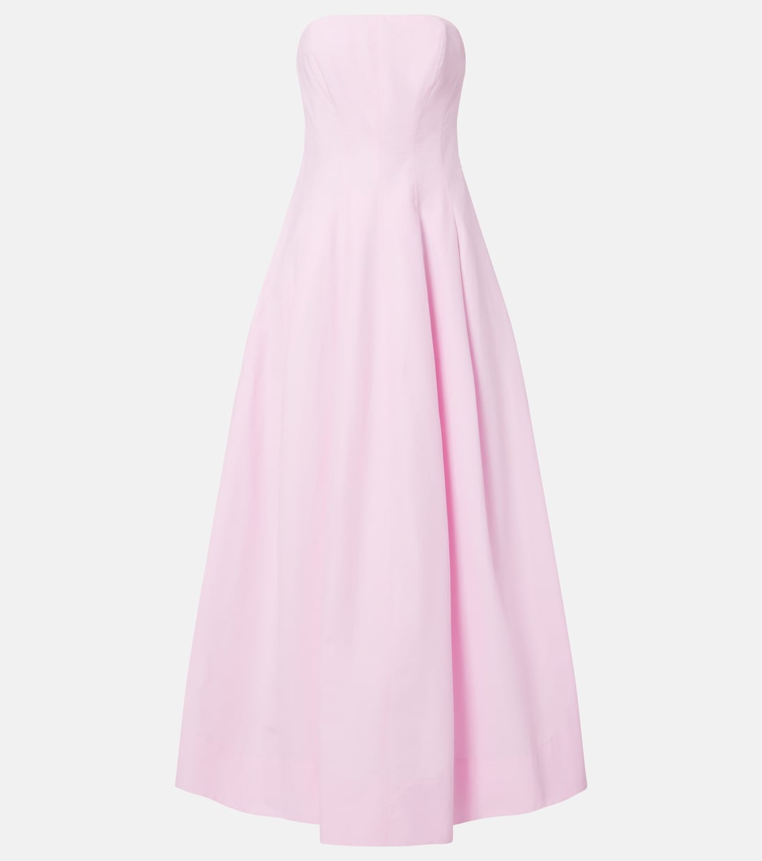 Simkhai - Avril cotton-blend bustier gown