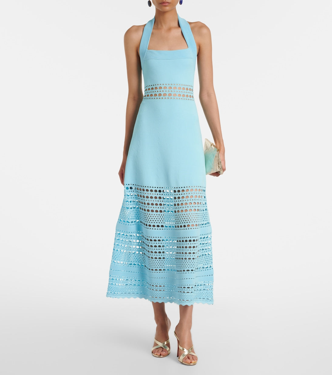 Simkhai - Blayne open-knit midi dress