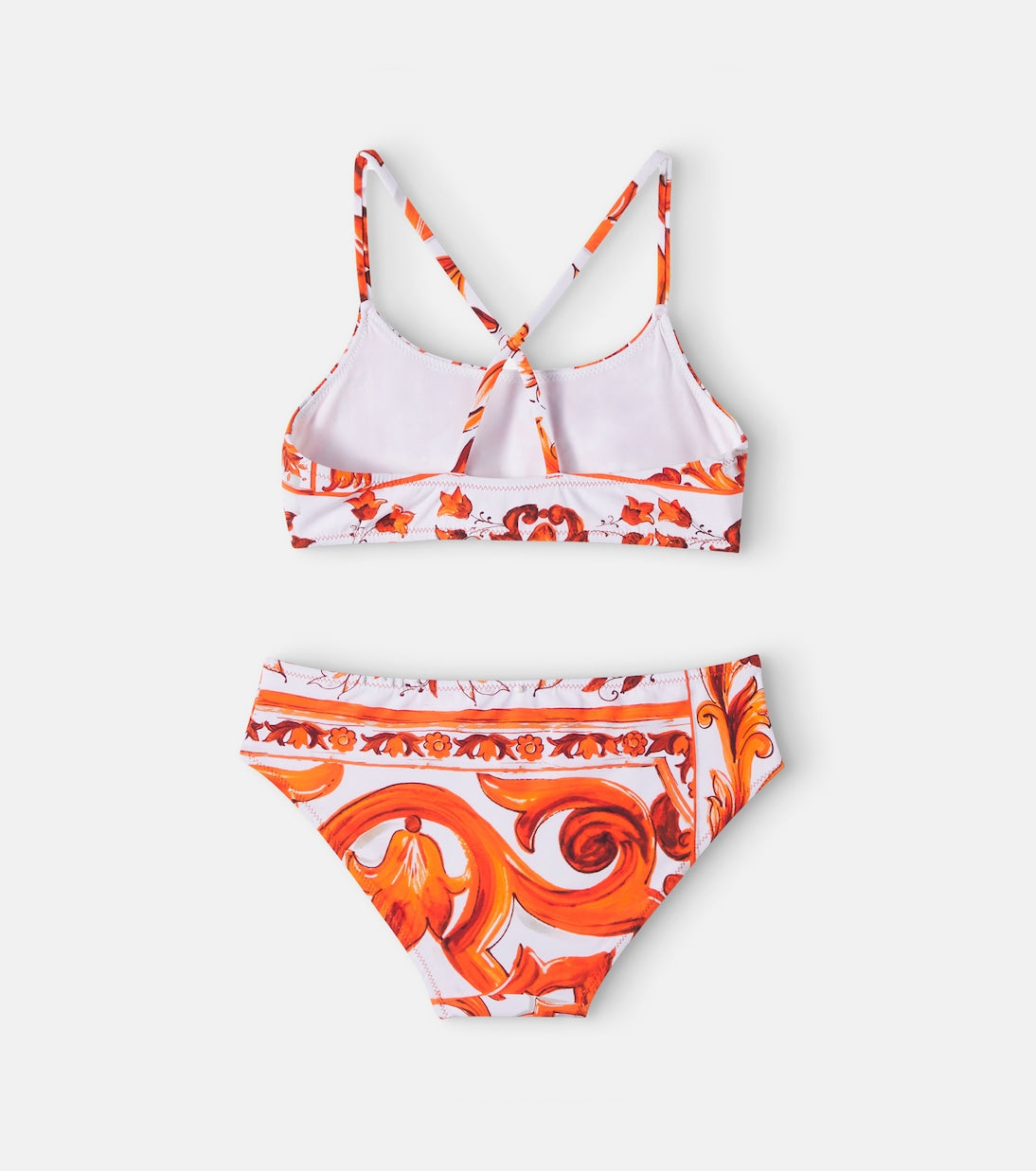 Dolce&Gabbana Kids - Majolica bikini