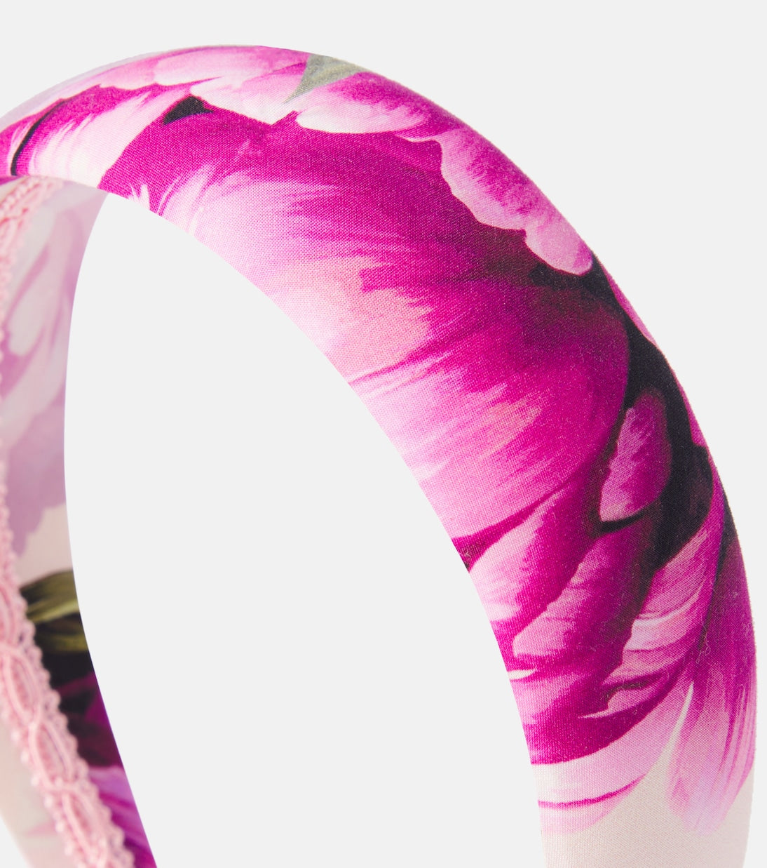 Dolce&Gabbana Kids - Floral cotton headband