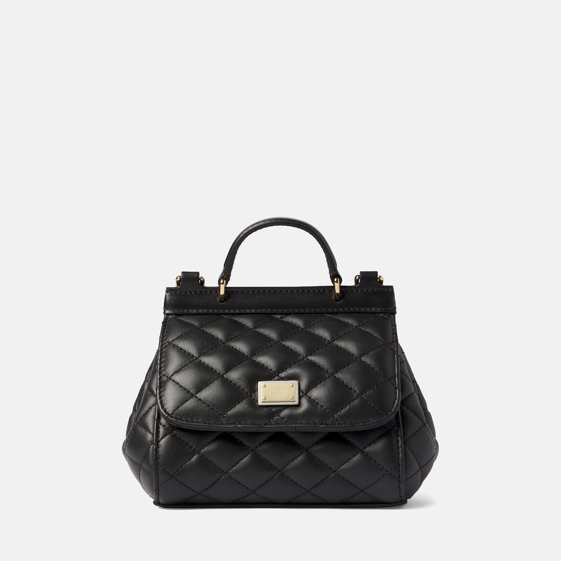 Dolce&Gabbana Kids - Quilted leather top-handle bag