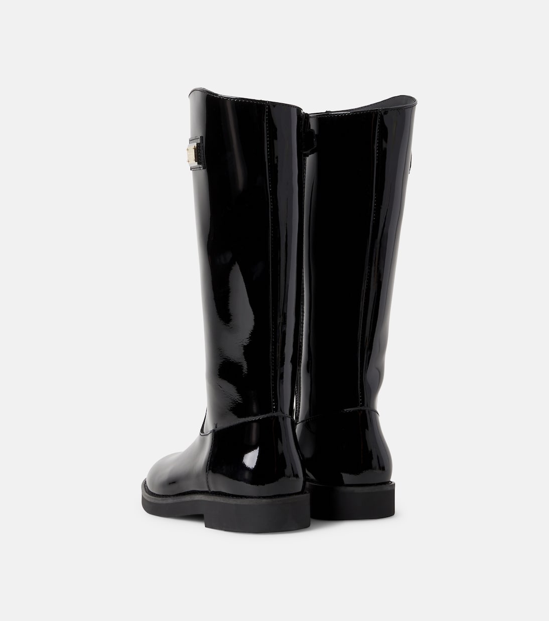 Dolce&Gabbana Kids - Patent leather boots