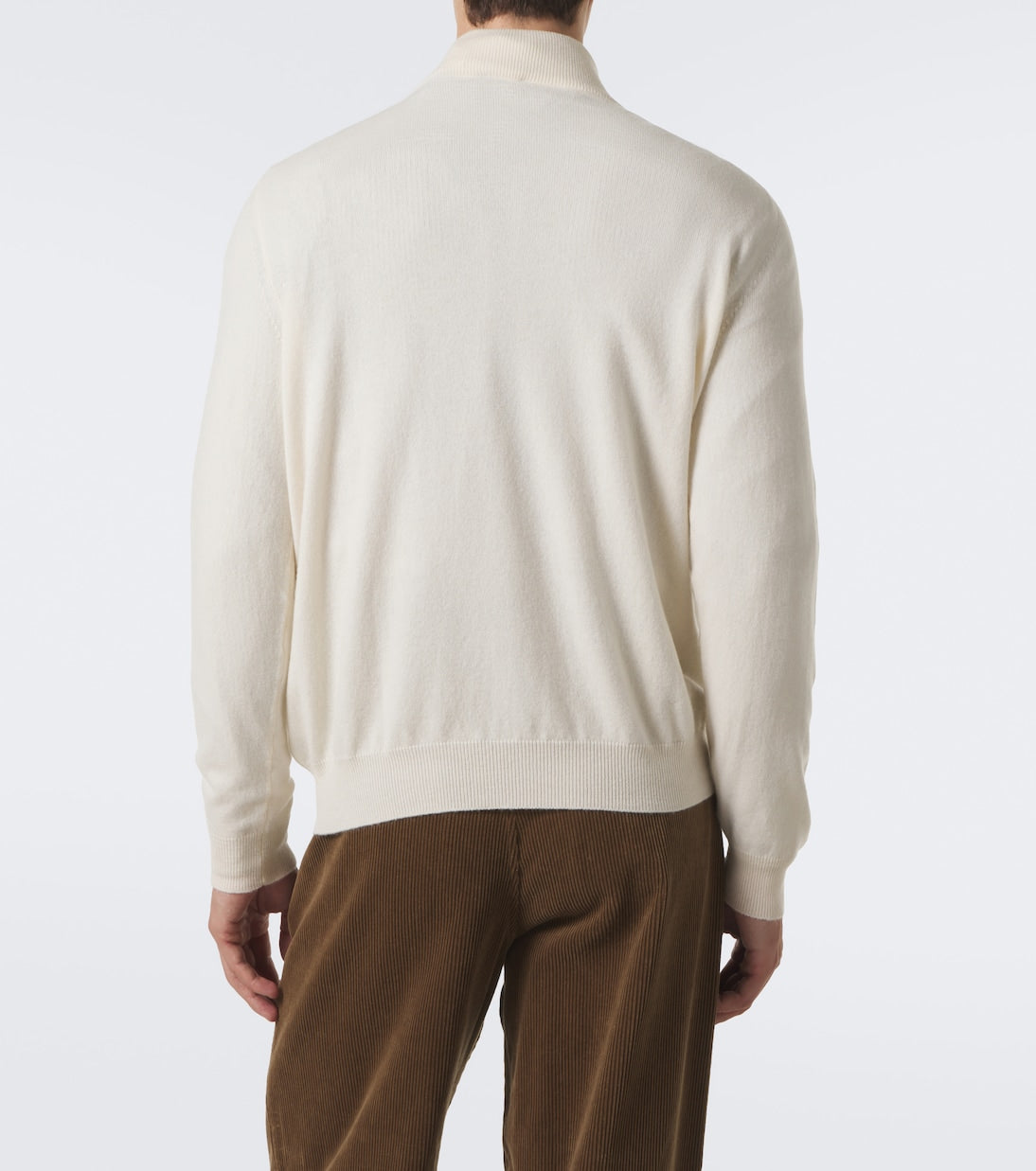 Kiton - Cashmere half-zip sweater