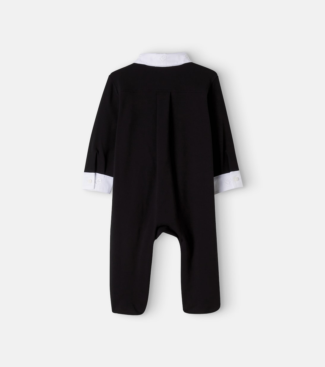 Dolce&Gabbana Kids - Baby DG embroidered cotton-blend onesie