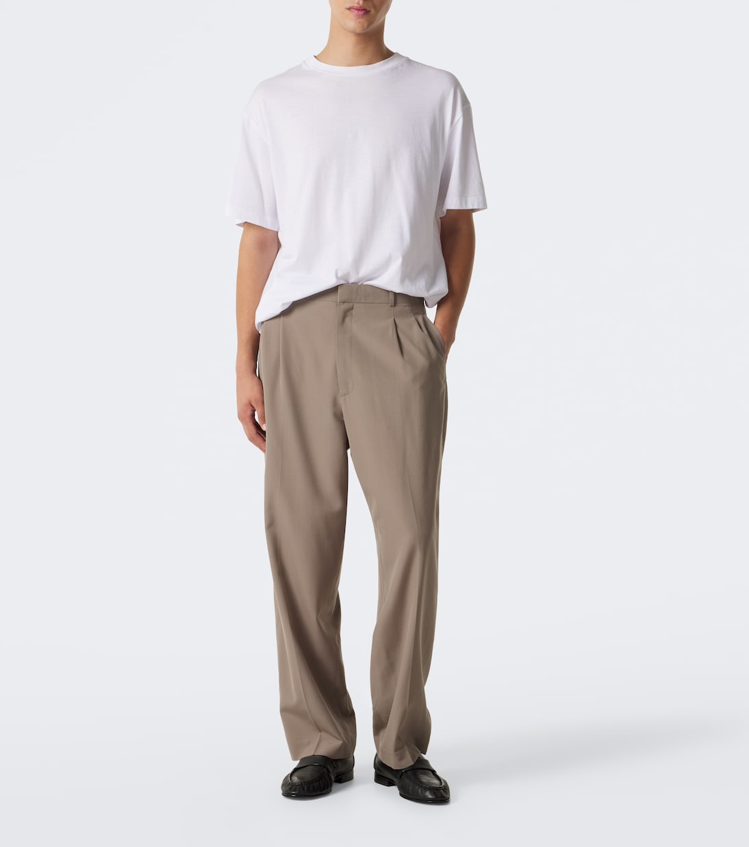 The Row - Tarek wool straight pants