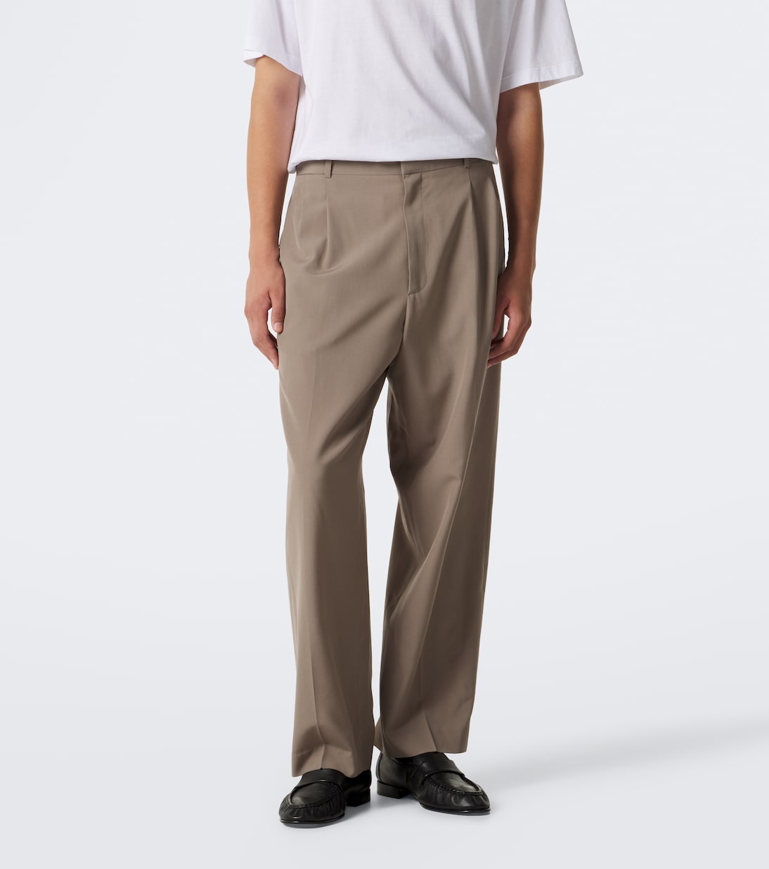 The Row - Tarek wool straight pants
