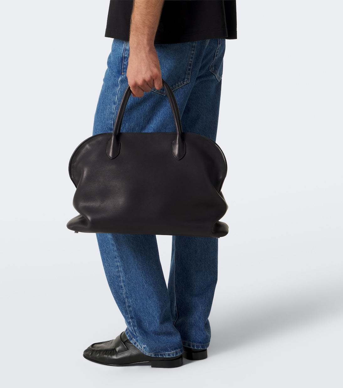 The Row - Agnes 16 leather tote bag