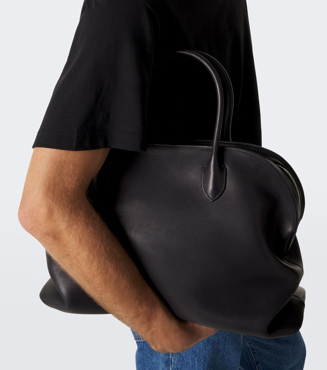 The Row - Agnes 16 leather tote bag
