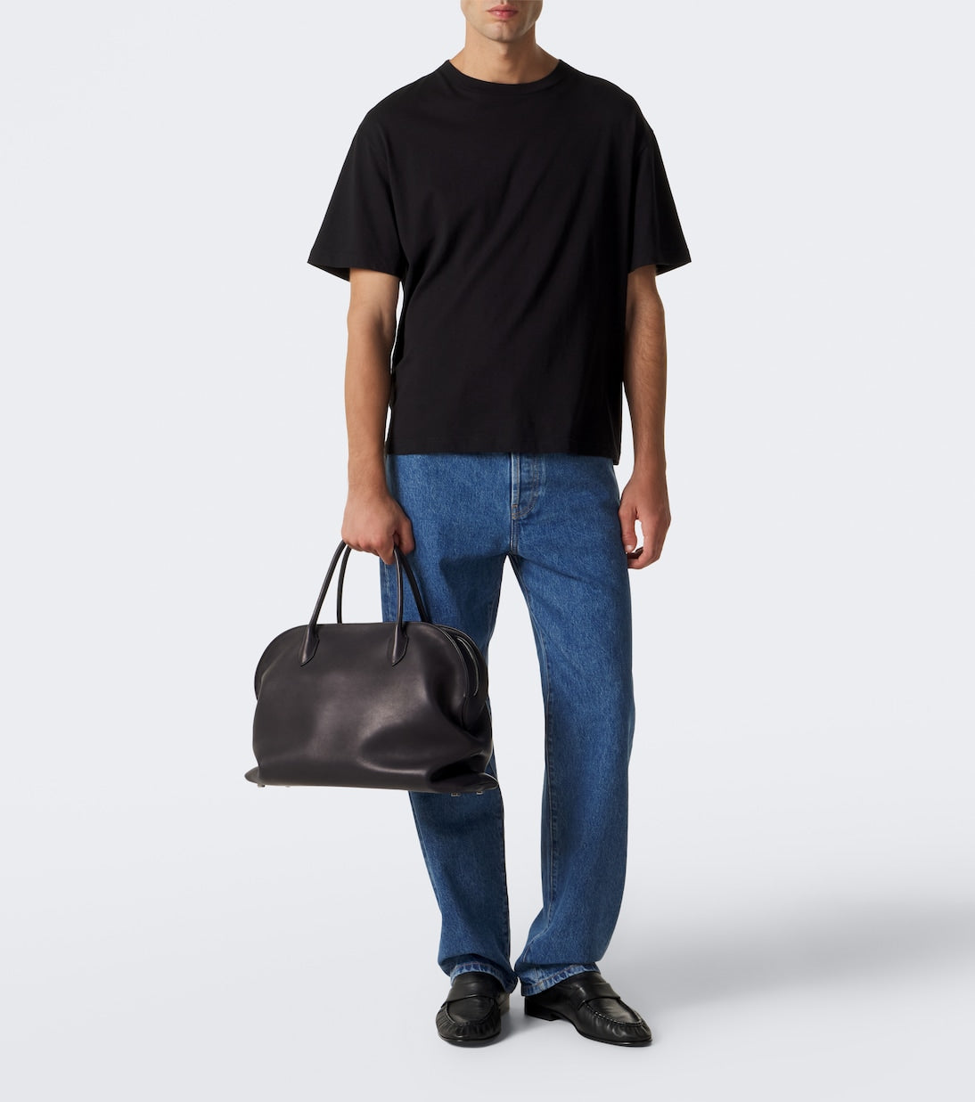 The Row - Agnes 16 leather tote bag