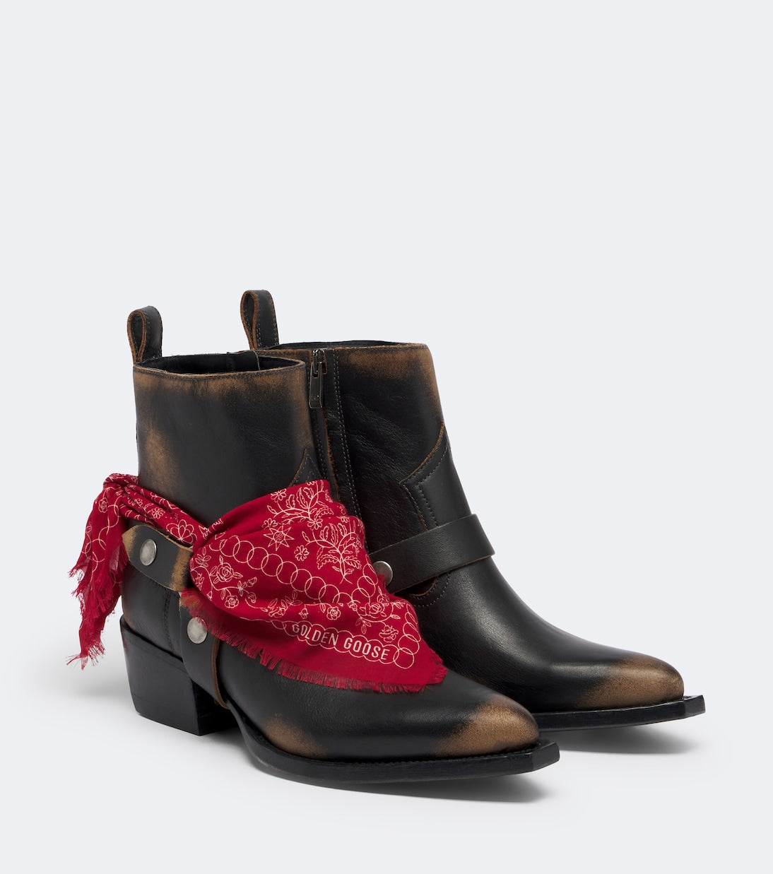 Golden Goose - Debbie leather cowboy boots