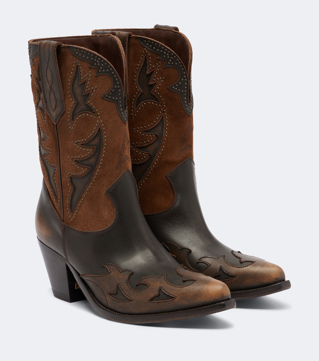 Golden Goose - Wish Star leather and suede cowboy boots