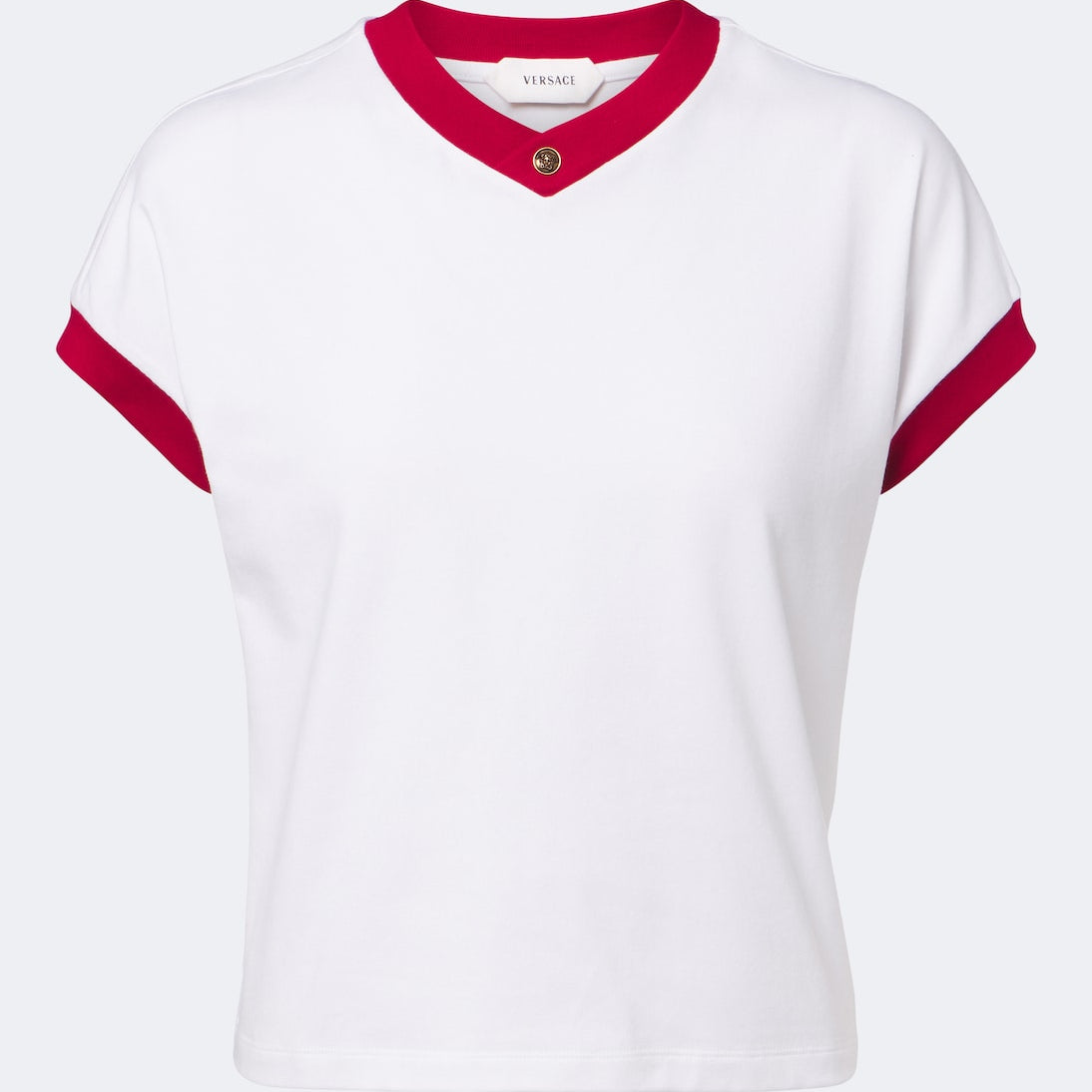 Versace - Medusa cotton-blend jersey T-shirt