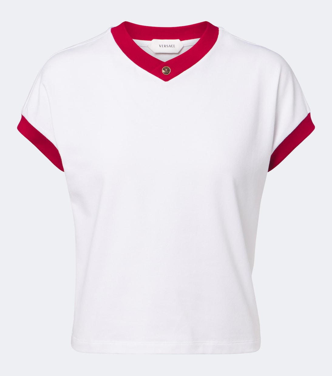 Versace - Medusa cotton-blend jersey T-shirt