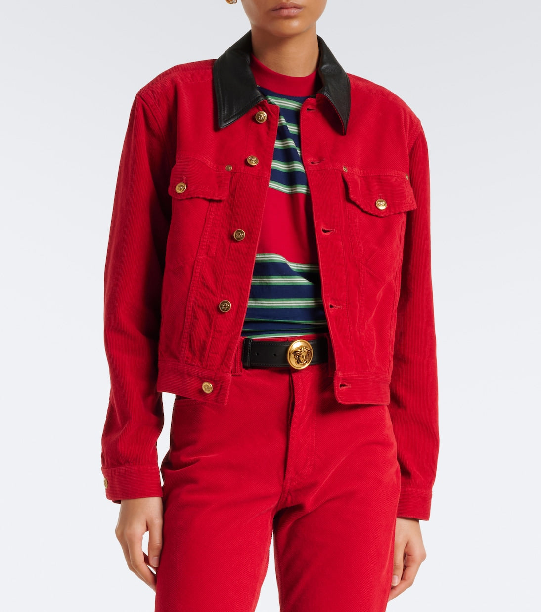 Versace - Cotton corduroy jacket
