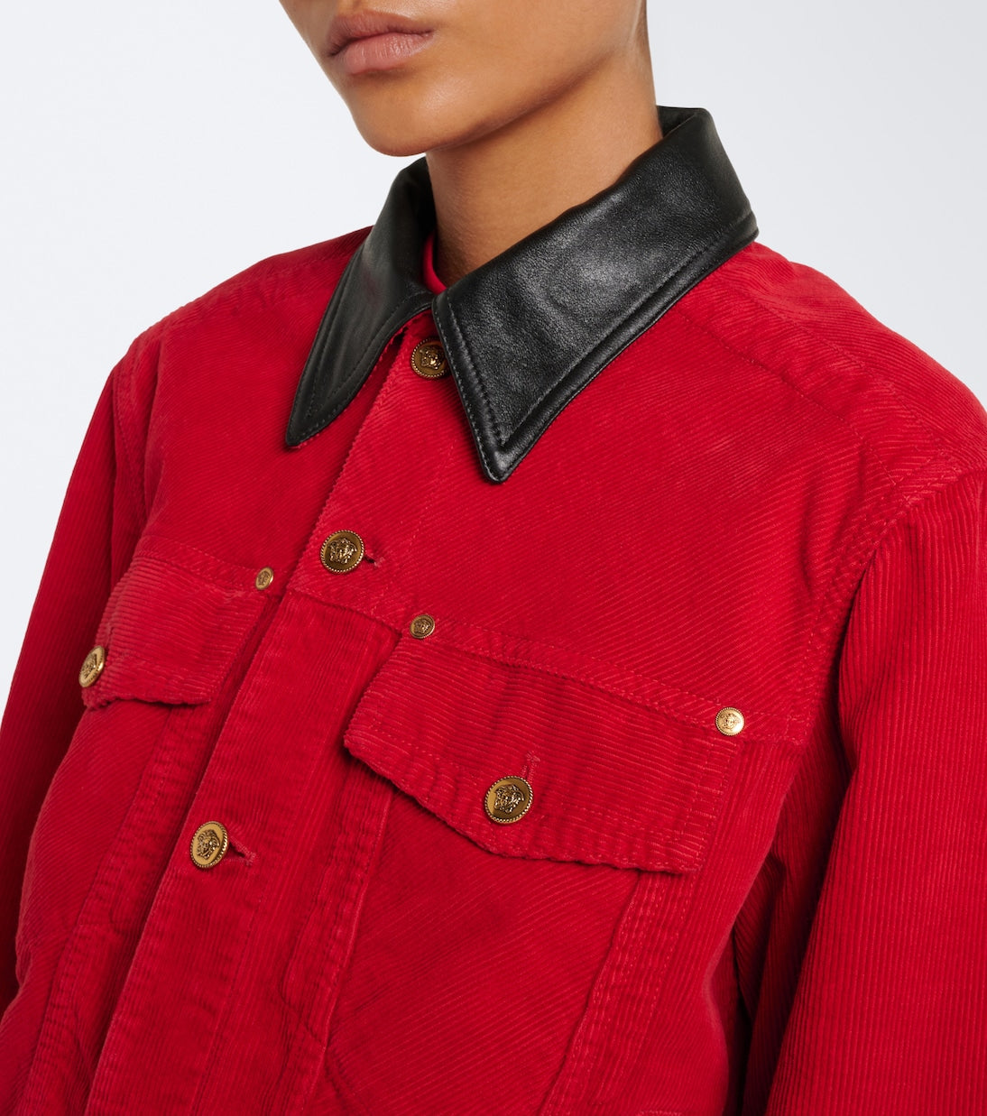 Versace - Cotton corduroy jacket