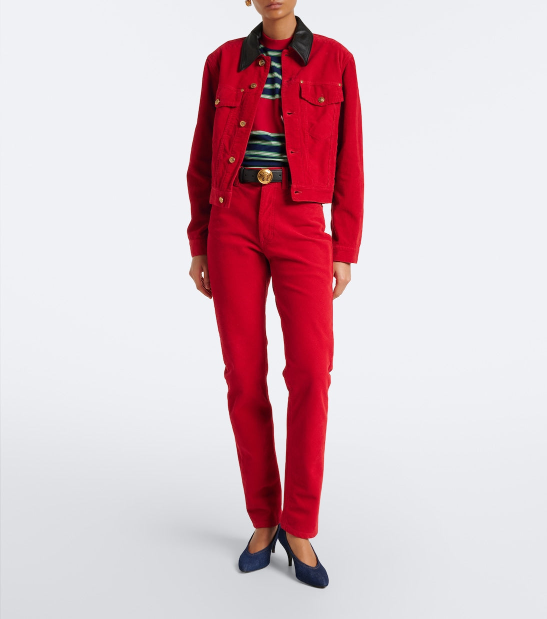 Versace - Cotton corduroy jacket