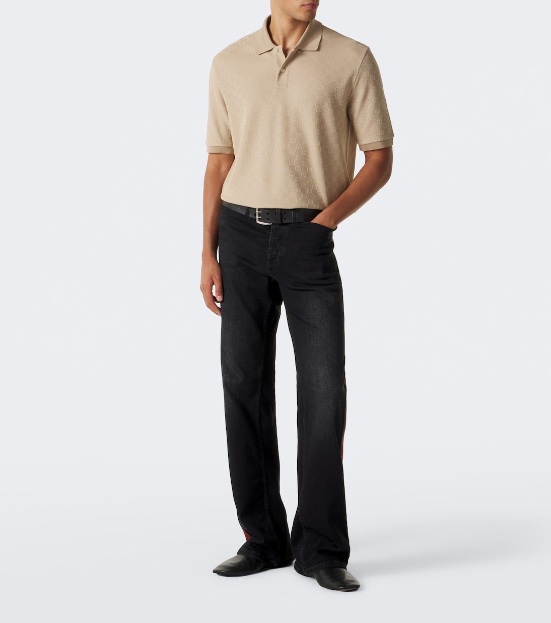 Gucci - GG jacquard polo shirt
