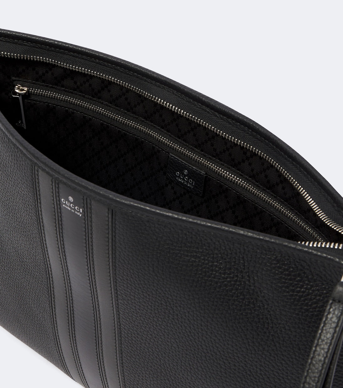 Gucci - Medium leather pouch