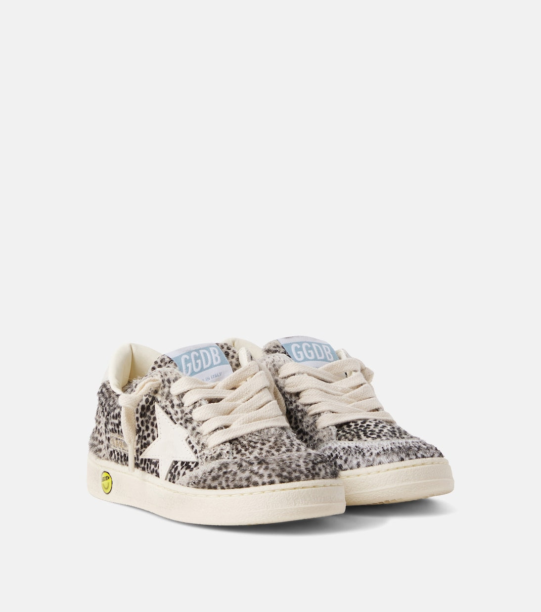 Golden Goose Kids - Ball Star Horsy calf hair sneakers