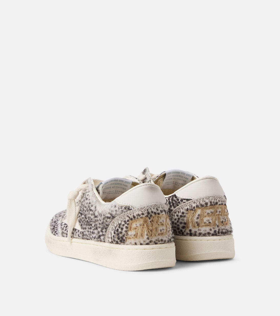 Golden Goose Kids - Ball Star Horsy calf hair sneakers