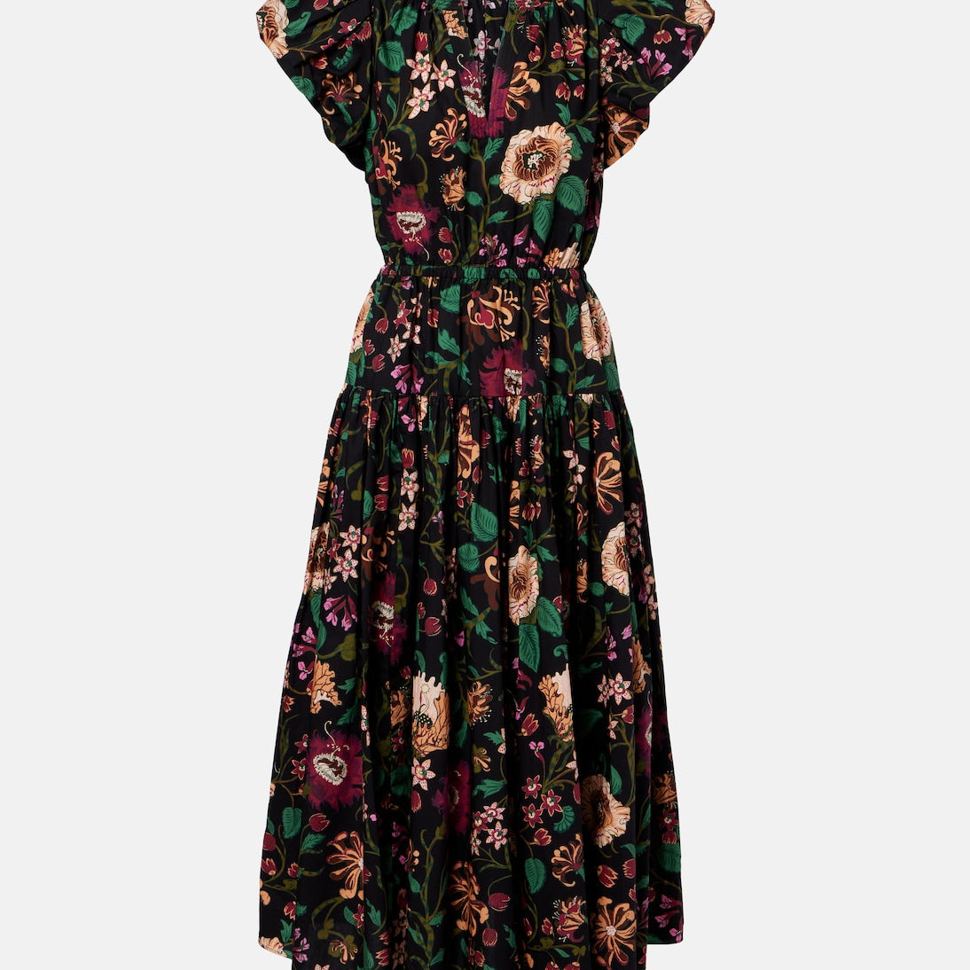 Ulla Johnson - Marin floral cotton poplin midi dress