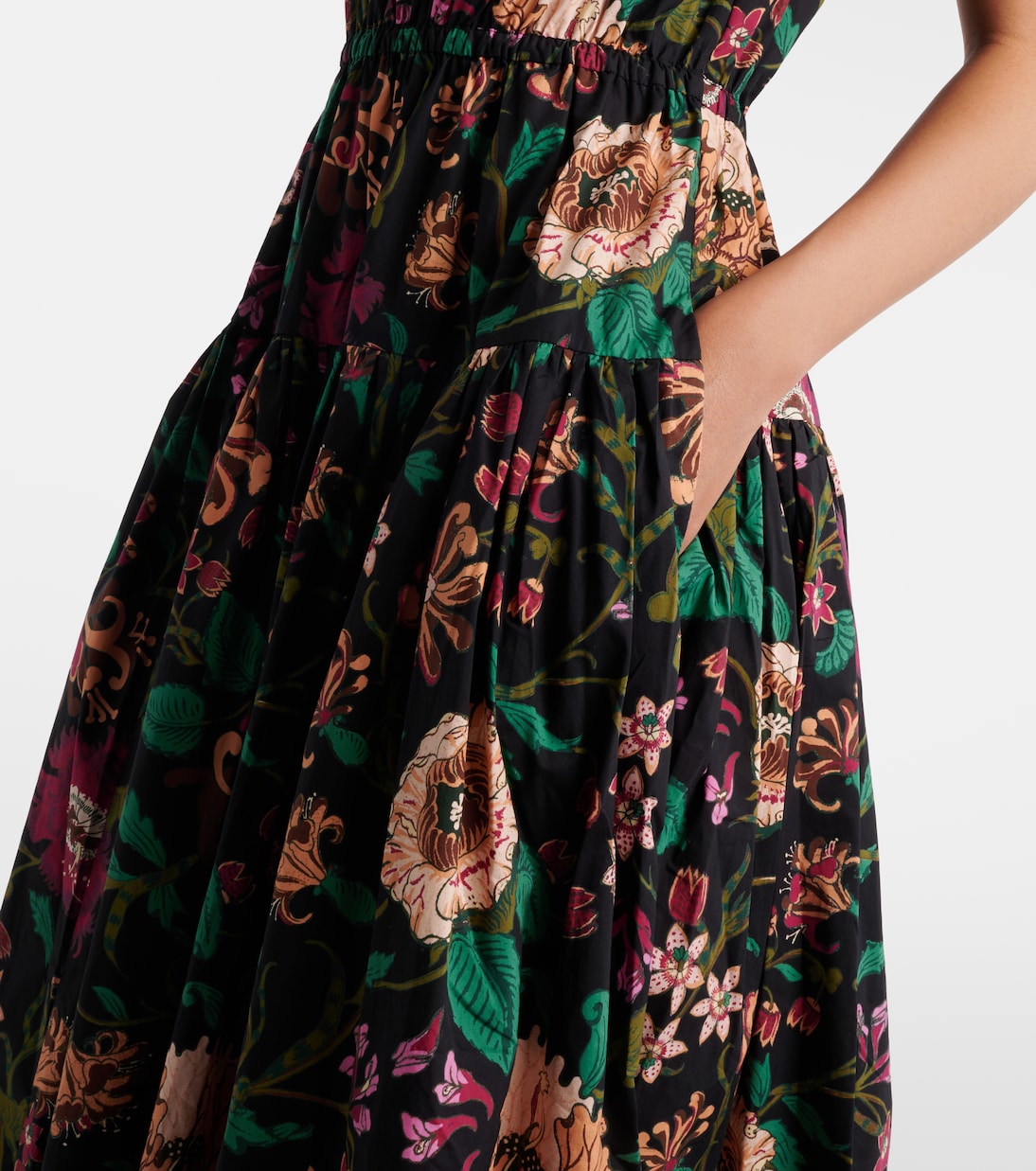 Ulla Johnson - Marin floral cotton poplin midi dress