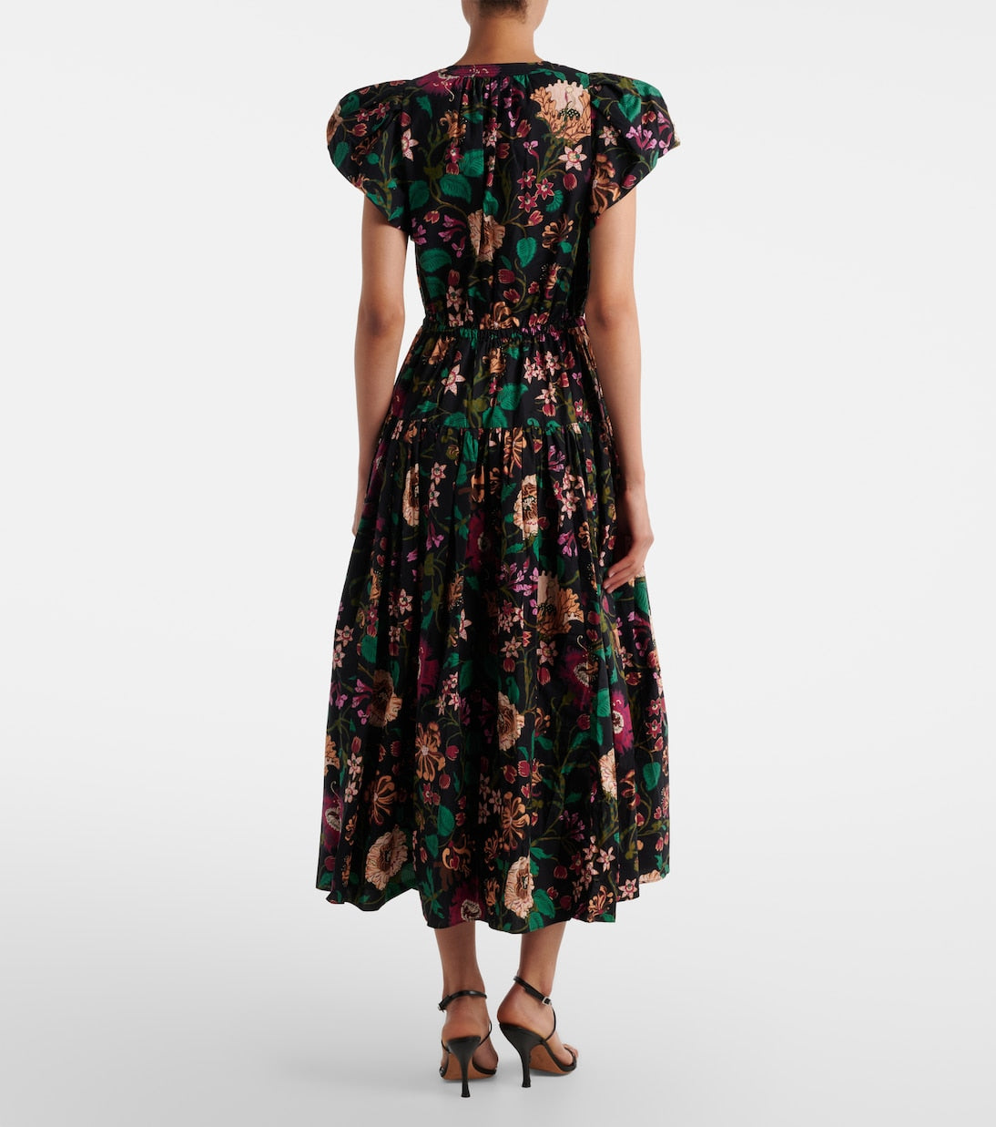 Ulla Johnson - Marin floral cotton poplin midi dress