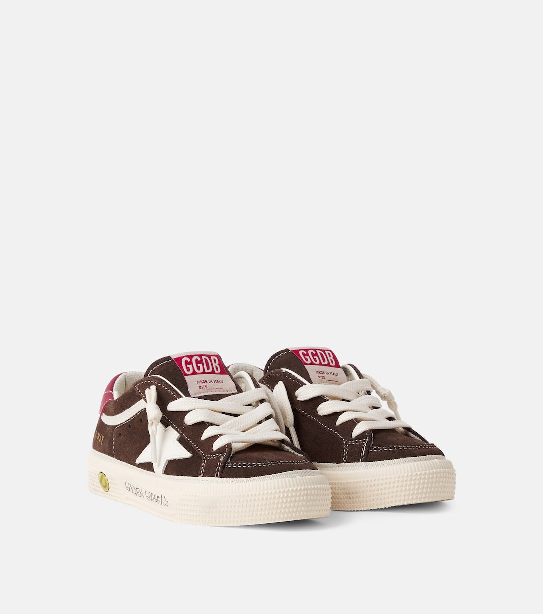 Golden Goose Kids - May suede sneakers