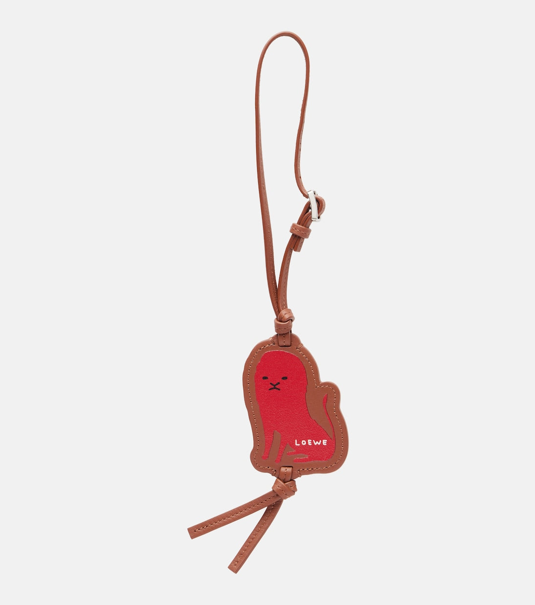 Loewe - Lion leather bag charm
