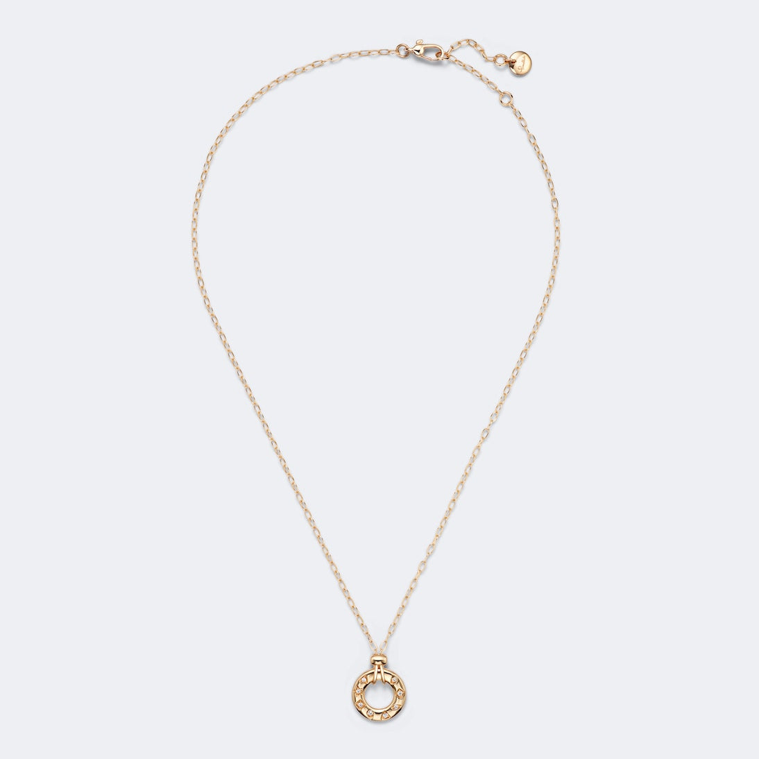 Pomellato - Iconica 18kt rose gold pendant necklace with diamonds