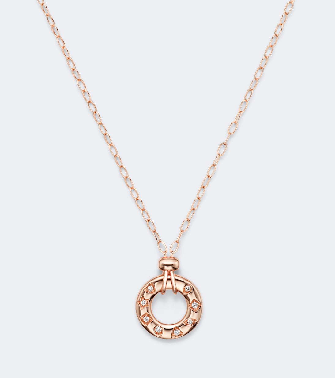 Pomellato - Iconica 18kt rose gold pendant necklace with diamonds