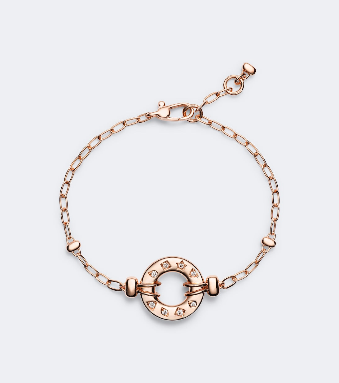 Pomellato - Iconica 18kt rose gold bracelet with diamonds