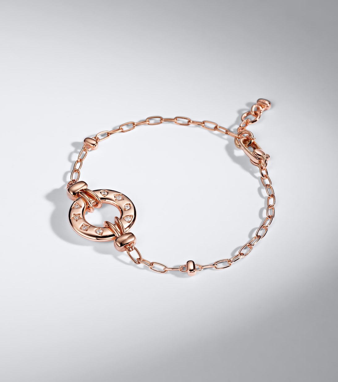 Pomellato - Iconica 18kt rose gold bracelet with diamonds