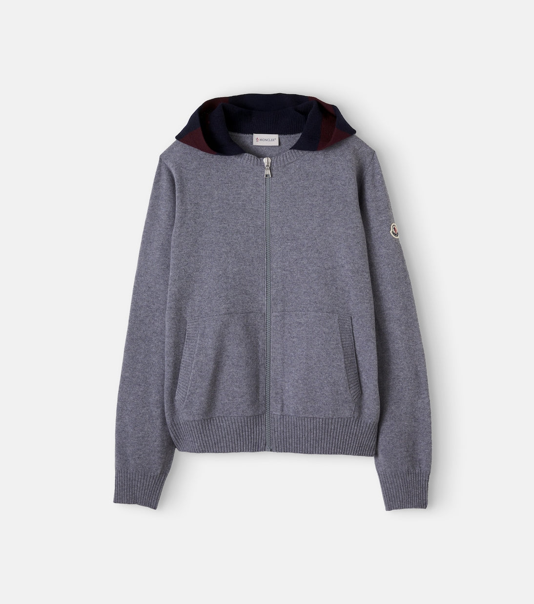 Moncler Enfant - Wool and cashmere zip-up hoodie