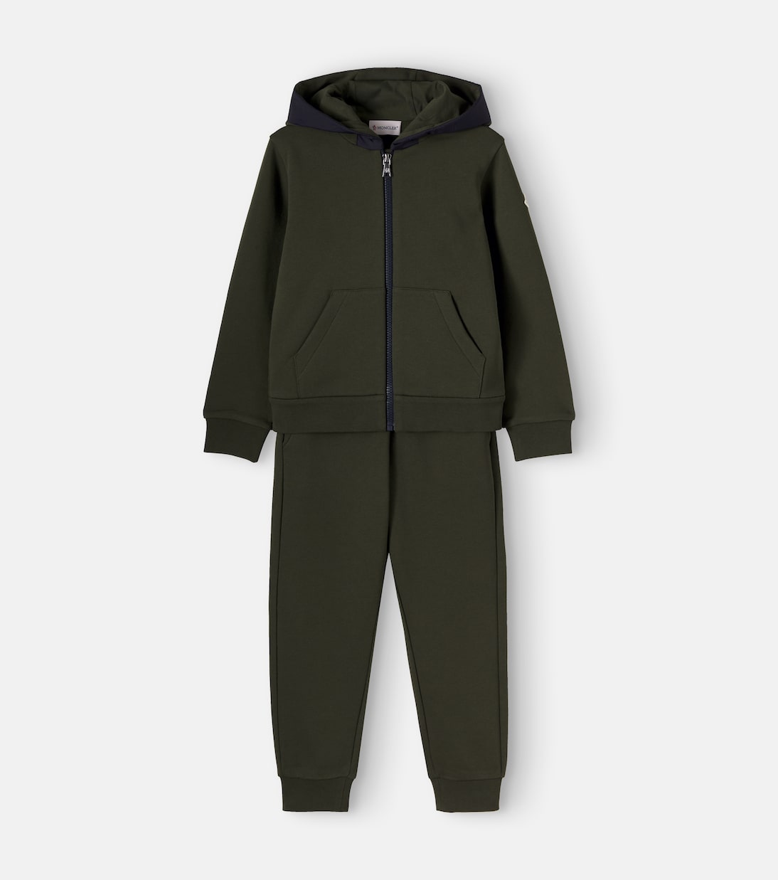 Moncler Enfant - Cotton fleece hoodie and sweatpants set