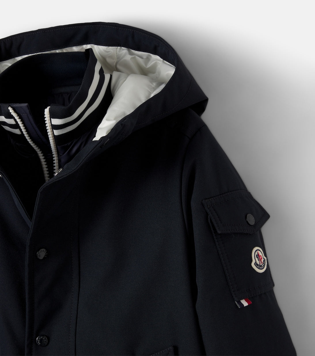 Moncler Enfant - Ever hooded down parka