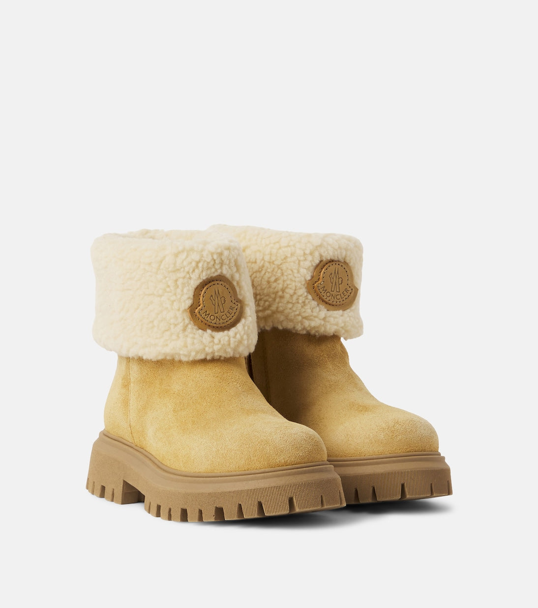 Moncler Enfant - Petit Aurea Mid suede boots
