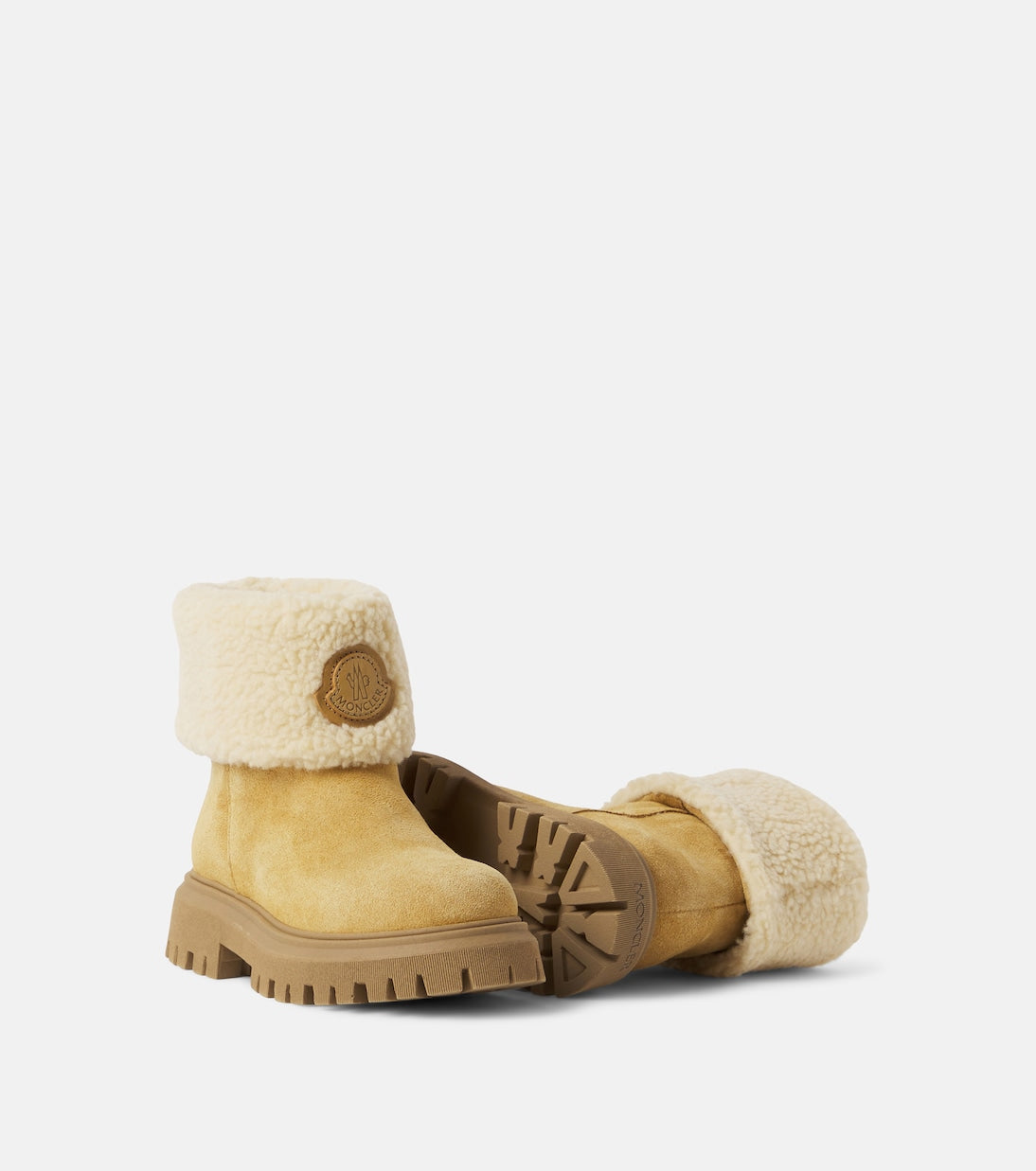 Moncler Enfant - Petit Aurea Mid suede boots