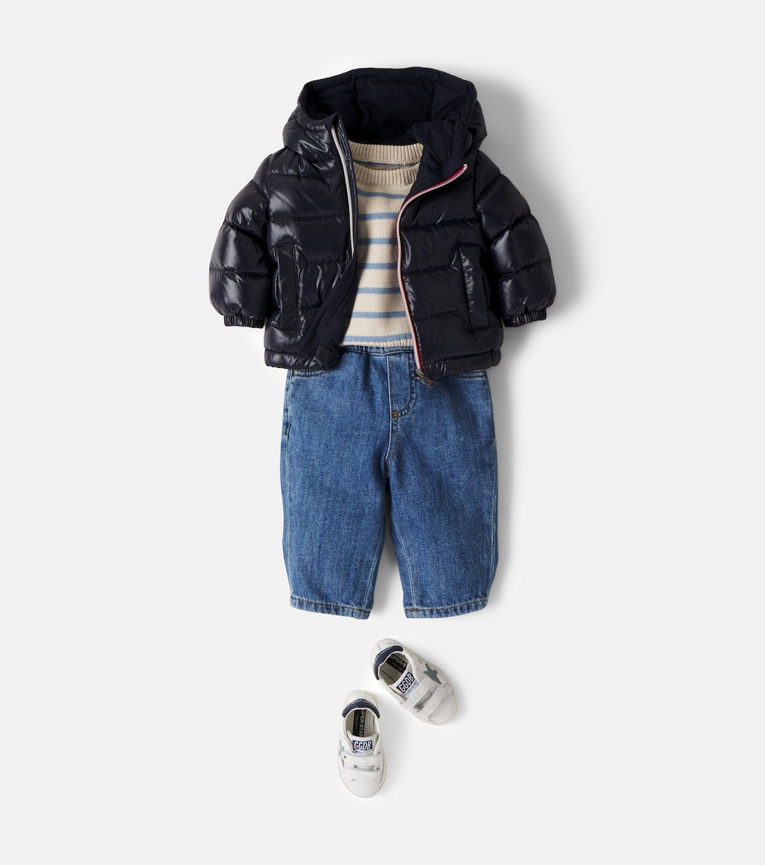Moncler Enfant - Baby Aubert hooded down jacket