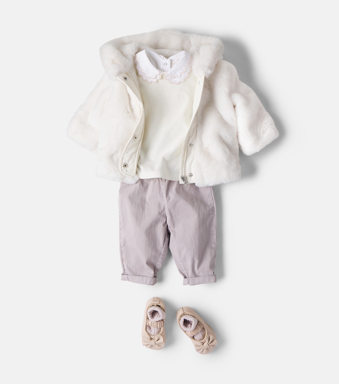 Moncler Enfant - Baby Viona hooded puffer jacket