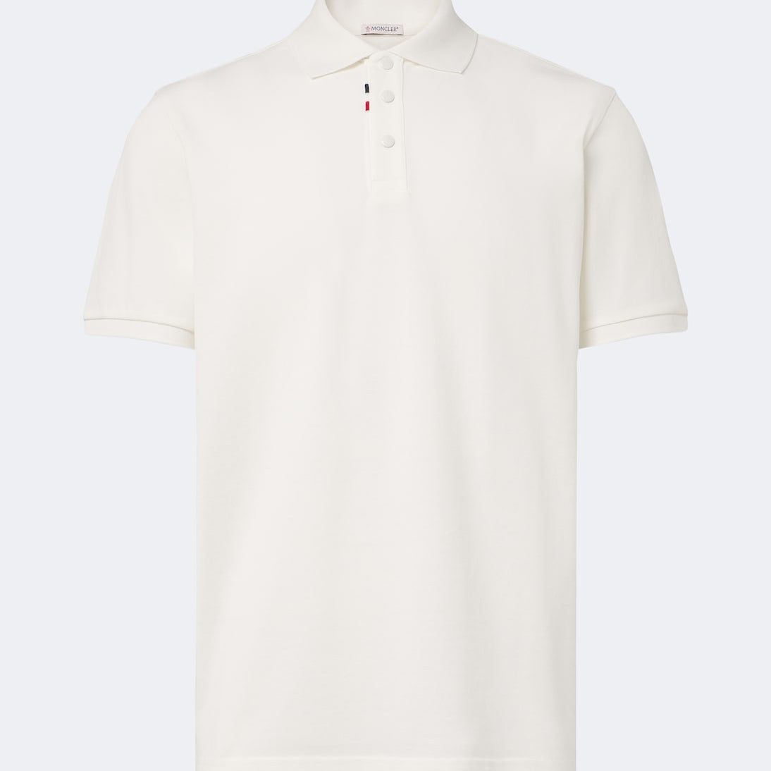 Moncler - Cotton piqué polo shirt