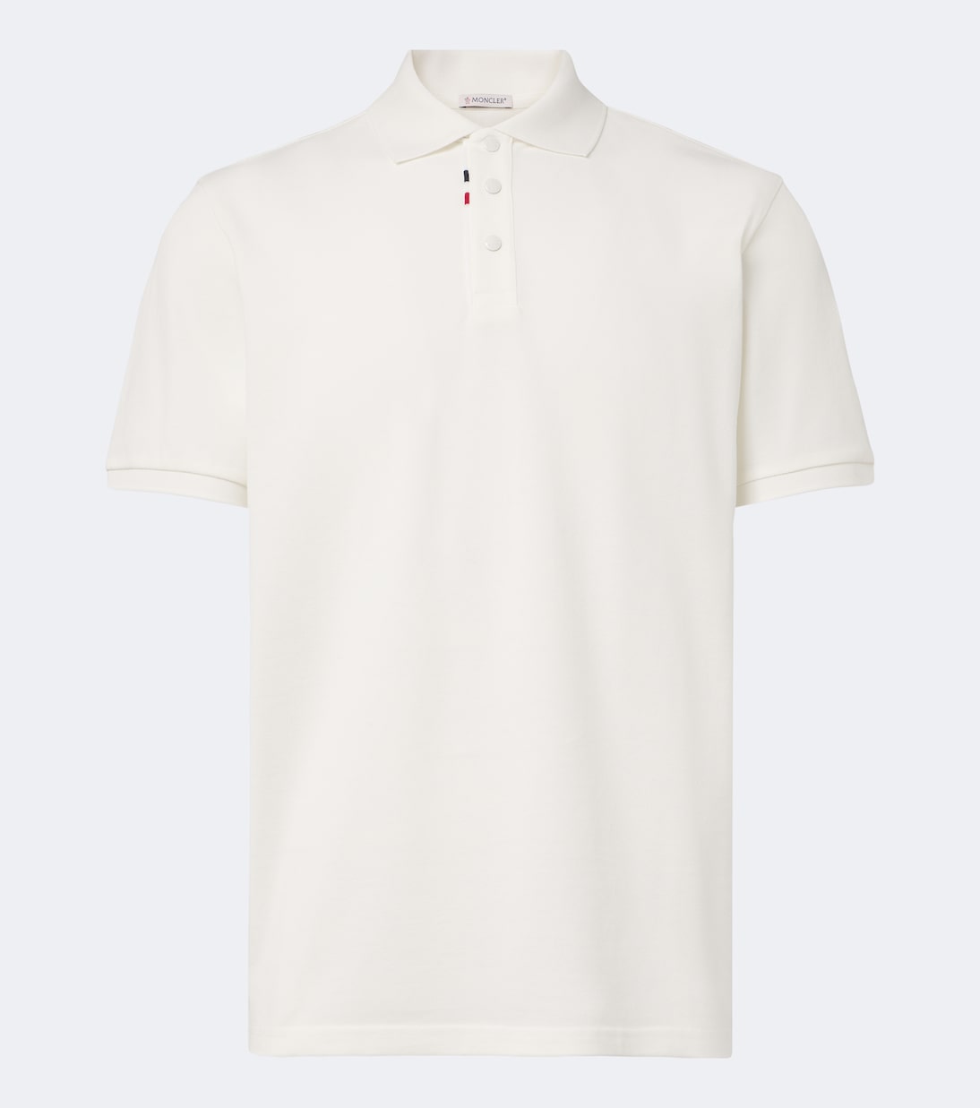 Moncler - Cotton piqué polo shirt