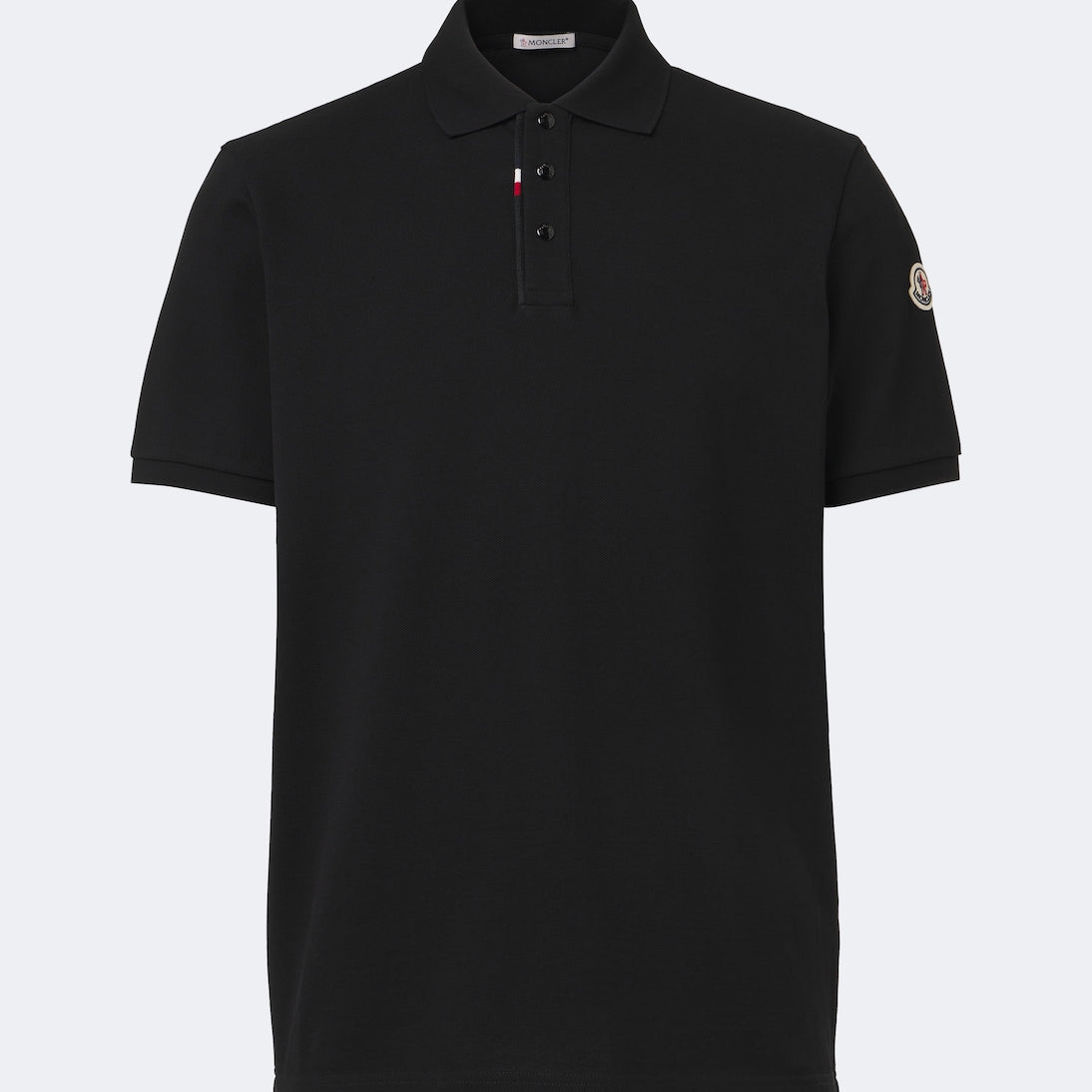Moncler - Cotton piqué polo shirt