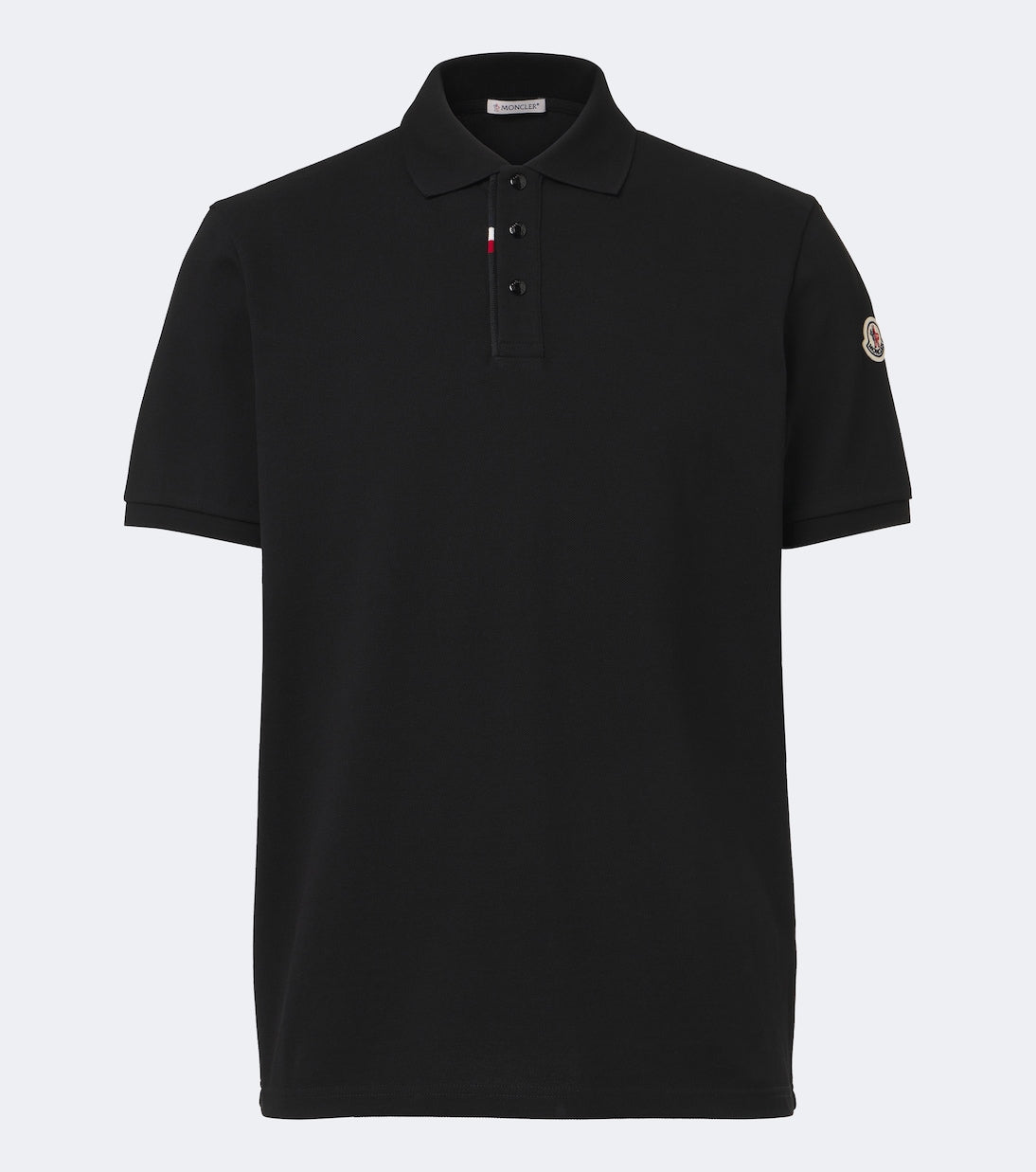 Moncler - Cotton piqué polo shirt