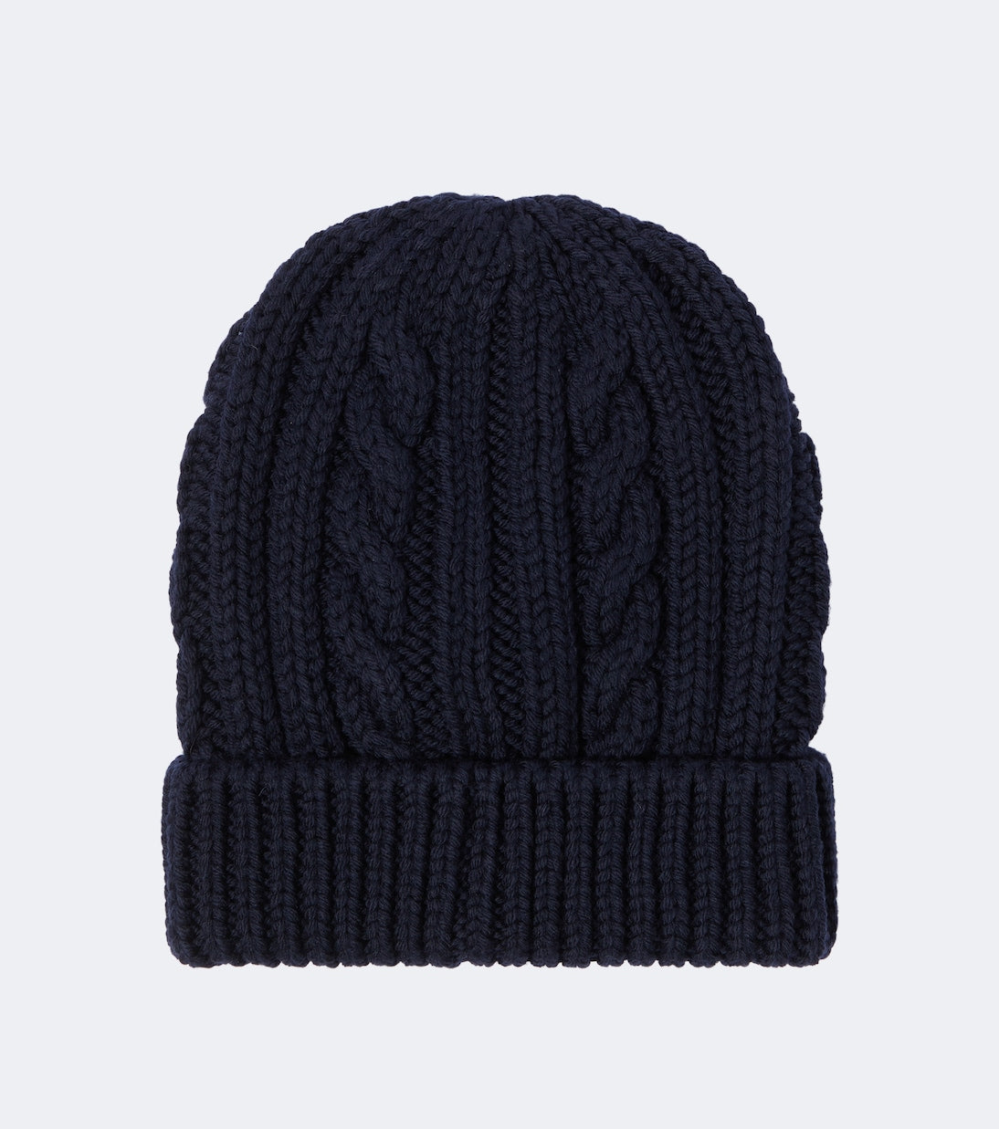 Moncler - Cable-knit virgin wool beanie