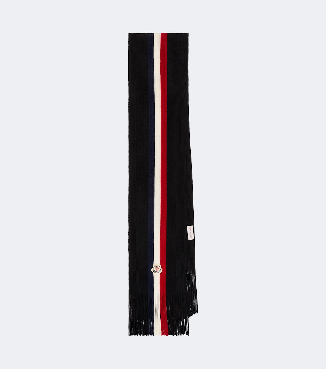 Moncler - Logo virgin wool scarf