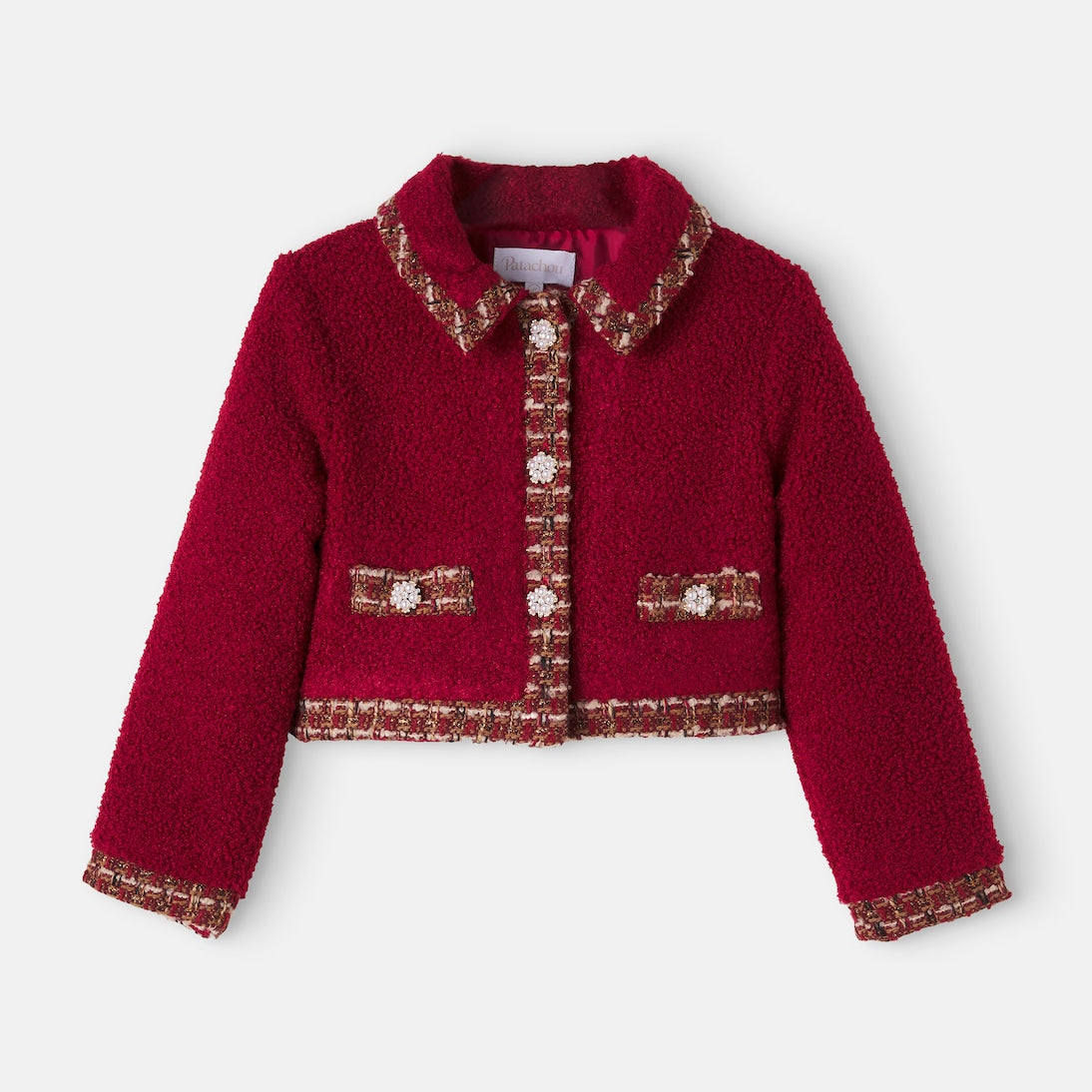 Patachou - Embellished bouclé jacket